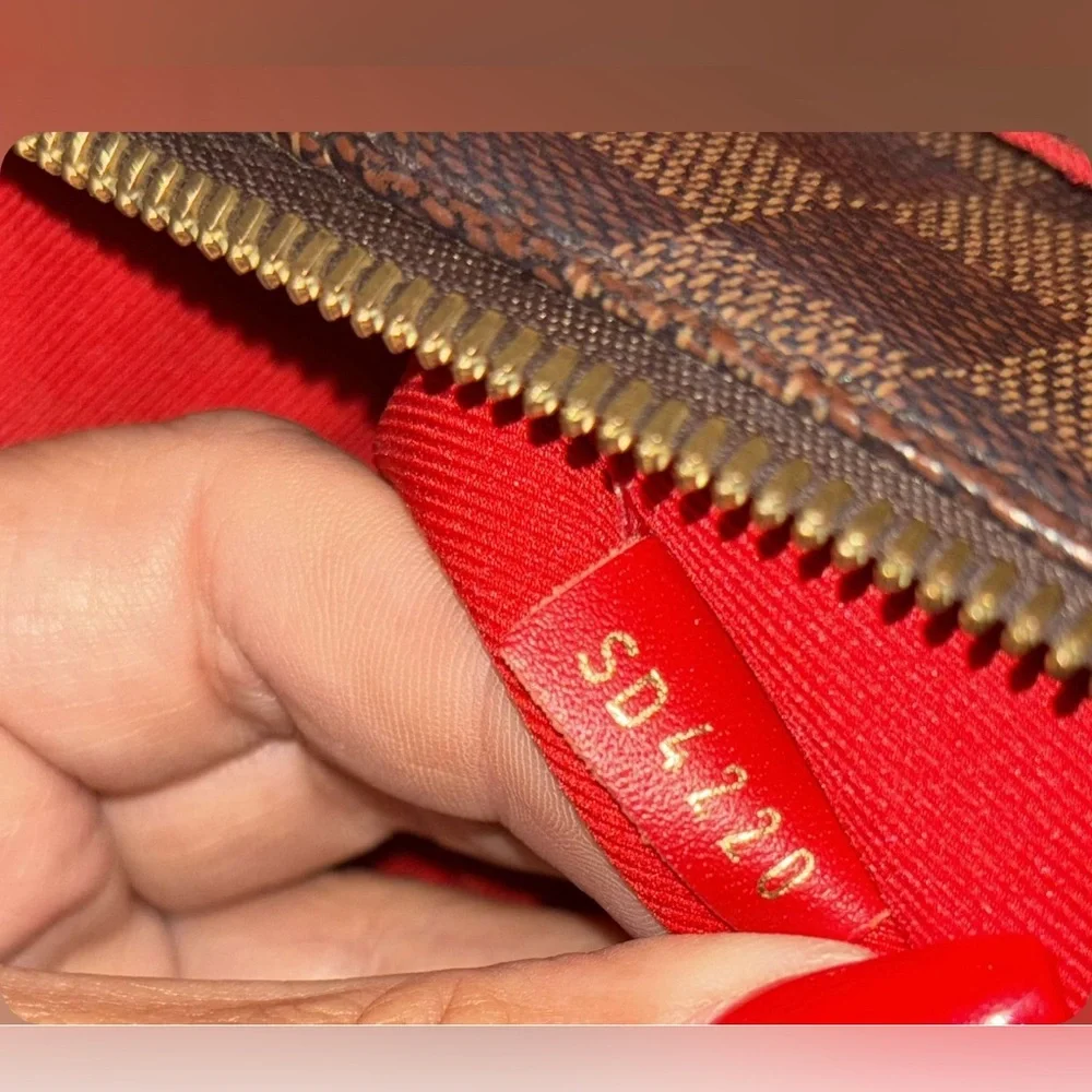 LOUIS VUITTON South Bank Besace Damier Ebene Crossbody bag purse original - Picture 10 of 15